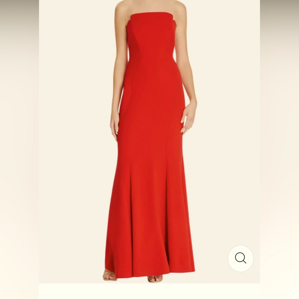 JILL Jill Stuart - Womens Crepe Strapless Evening Dress size 2 color is Pink